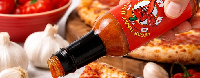 Heat Junkie Foods hot sauce and seasoning