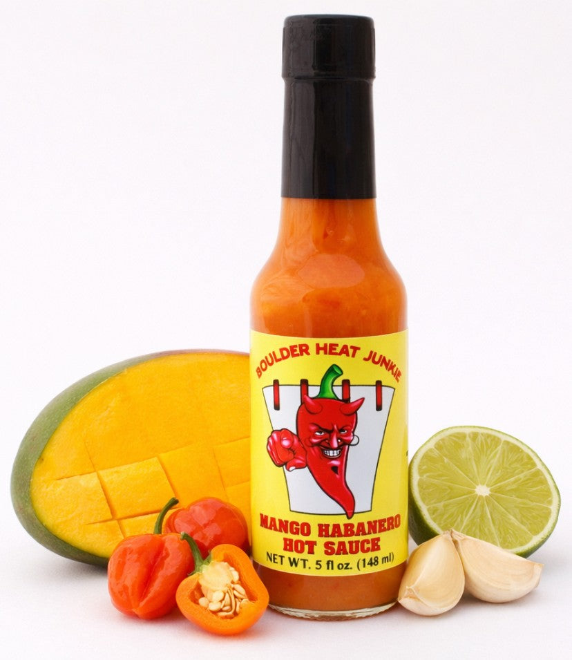 Boulder Heat Junkie Mango Habanero Hot Sauce