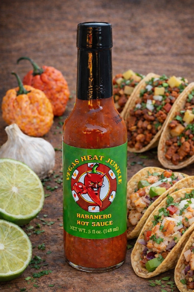 Vegas Heat Junkie Habanero Hot Sauce