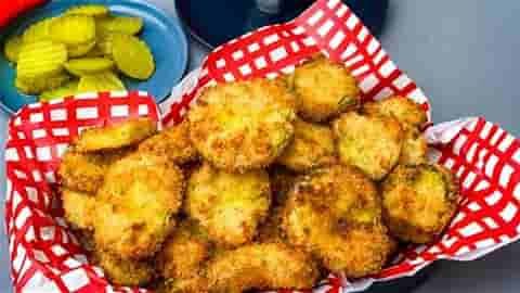 Vegas Heat Junkie 6 Chile Blend Air Fryer Pickles