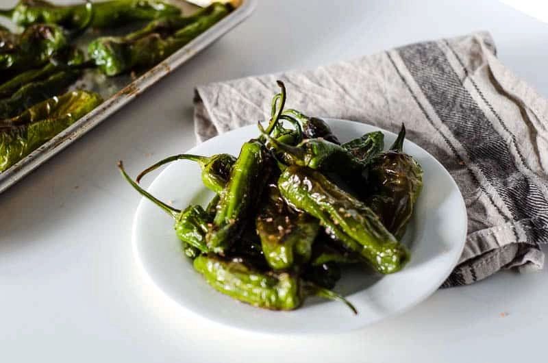 Vegas Heat Junkie 6 Chile Blend Grilled Shishito Peppers