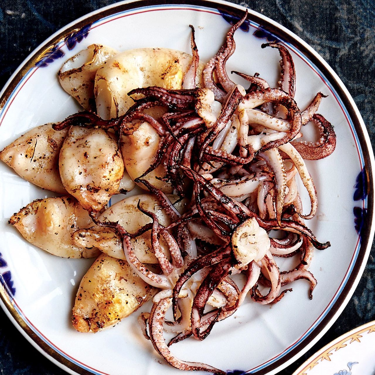Vegas Heat Junkie 6 Chile Blend Spicy Grilled Calamari (Squid)